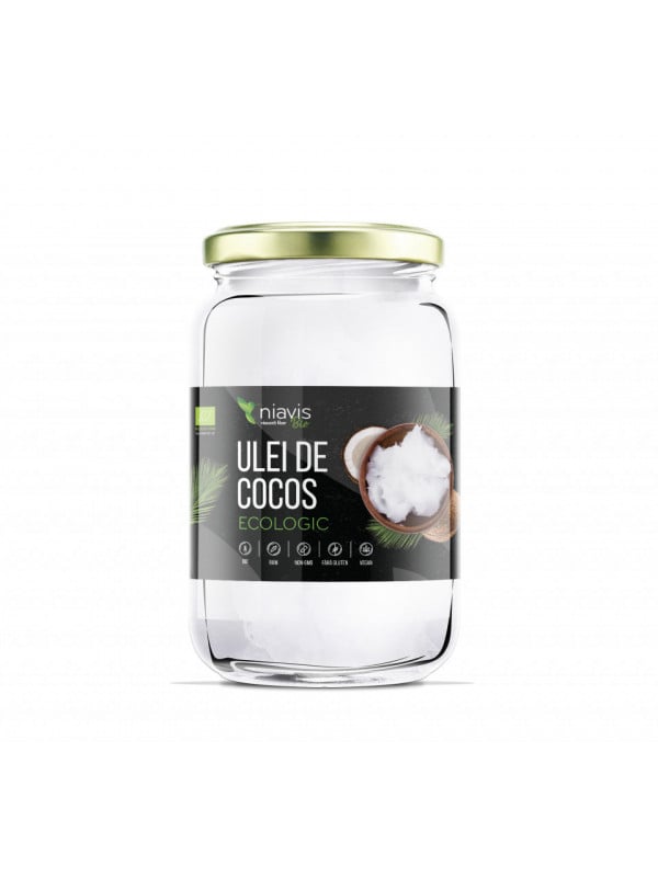 Ulei de Cocos Virgin Ecologic Bio 500ml/460gr