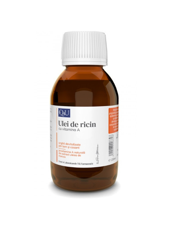 ULEI DE RICIN CU VITAMINA A 100ML