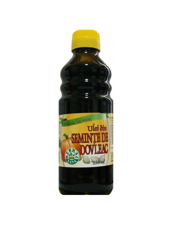 Ulei seminte dovleac pres.la rece 250ml (uz intern)