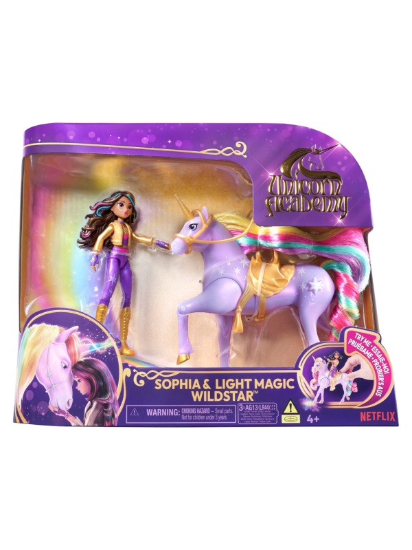 UNICORN ACADEMY SET PAPUSA SOPHIA SI UNICORNUL LIGHTSTAR