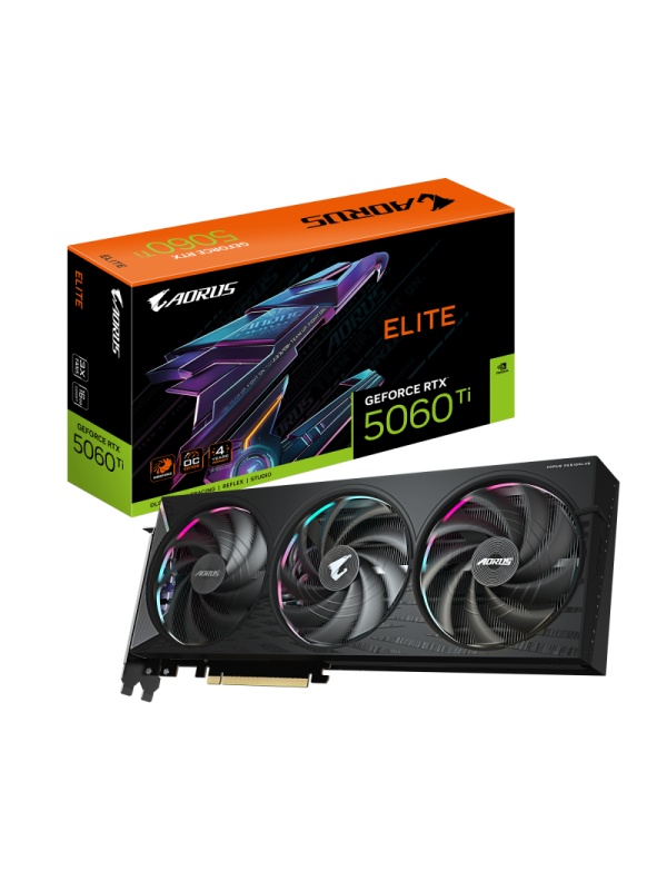 VGA GIGABYTE RTX 5060 TI AORUS E 16GB
