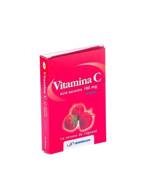 VITAMINA C CAPSUNI 180MG 24CPR