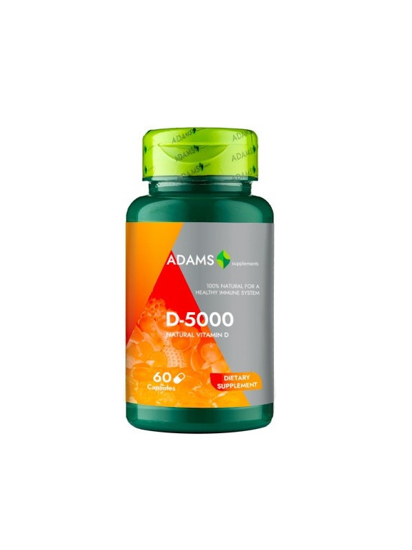 VITAMINA D-5000 NATURALA 60CPS
