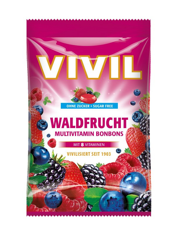 VIVIL MULTIVITAMINE FR.PAD.F.ZAHAR 60GR