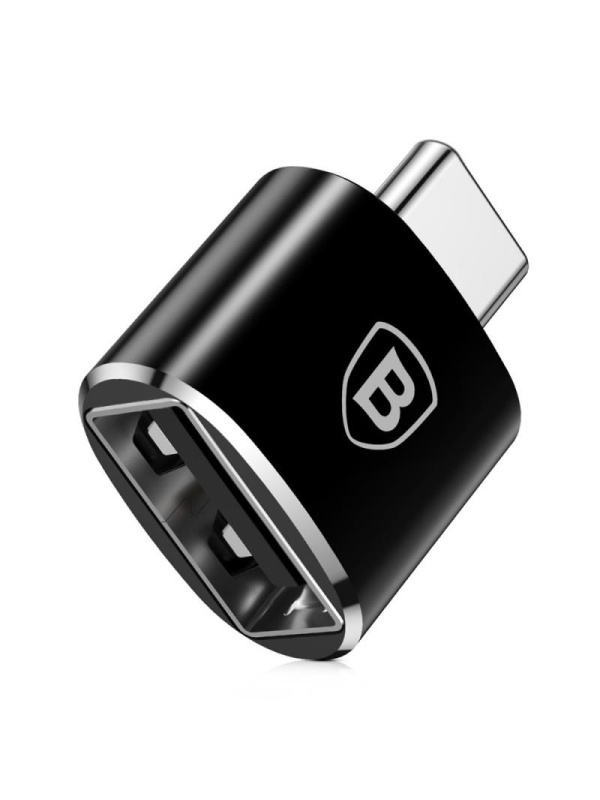 Adaptor Baseus Mini OTG CATOTG-01, negru
