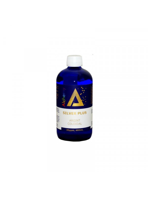 ARGINT COLOIDAL SILVER PLUS 30PPM "ALCHEMY" 480ml AGHORAS