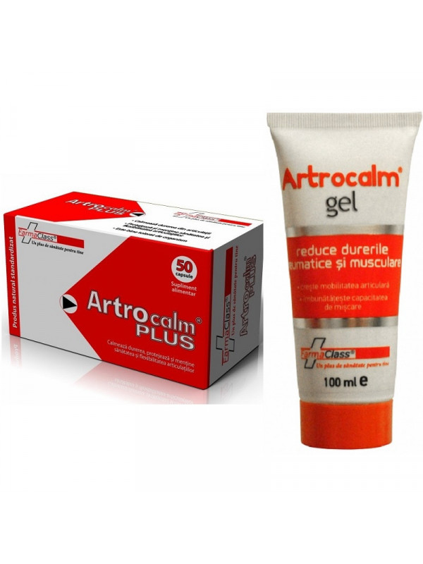 ARTROCALM PLUS 60CPS + ARTROCALM GEL 100ML PCH
