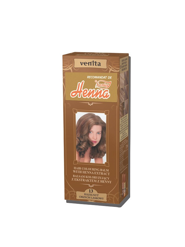 Balsam colorant par henna sonia nr.13 - aluna 75gr kian cosmetics