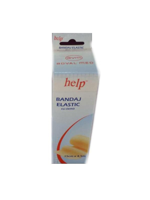 BANDAJ ELASTIC CU CLEME 15CM*4,5M