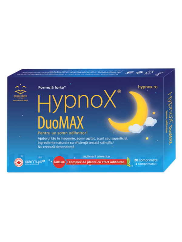 BARNY'S HYPNOX DUOMAX 20CPR 2+1 GRATIS
