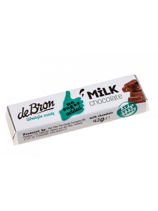 Baton cioc.lapte f.zahar cu indulc.42gr