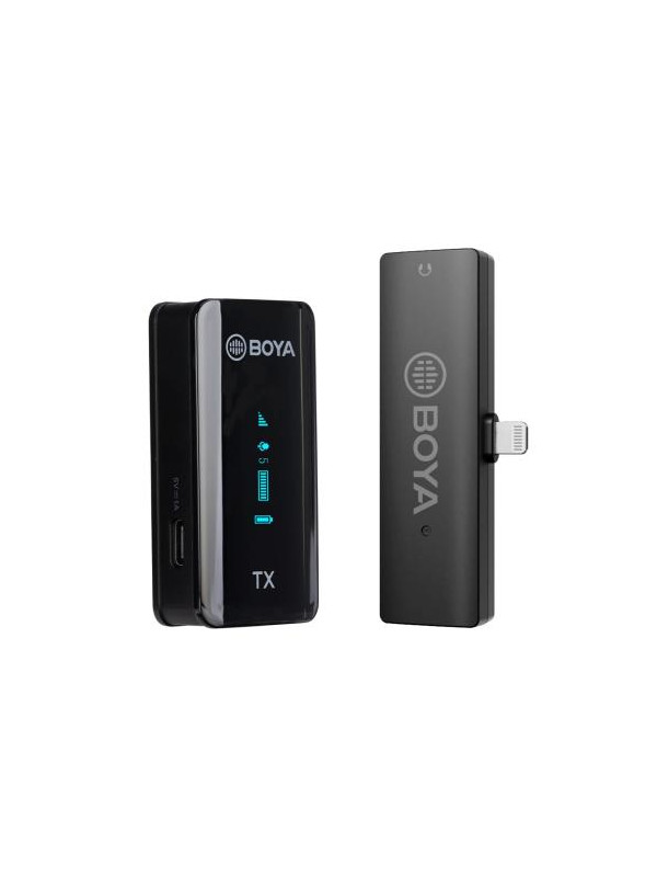 Boya BY-XM6-S3 Digital True-Wireless Microphone, Lightning iOS (2.4 GHz)