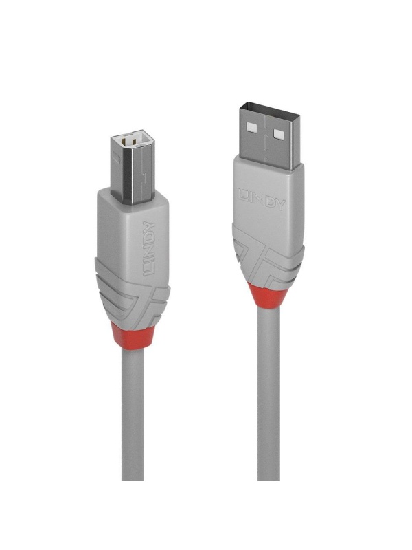 Cablu Lindy 0,5m USB 2.0 Type A to B Ant