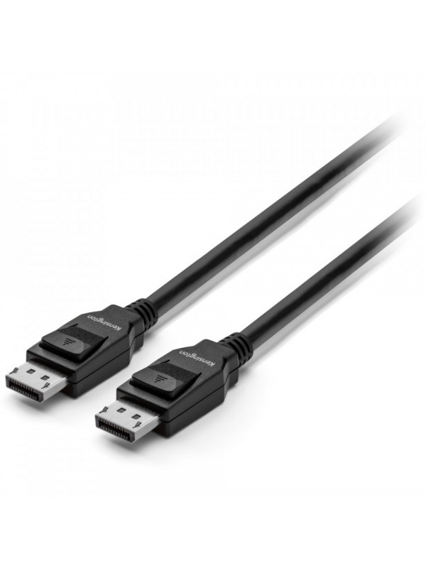 CABLU video KENSINGTON, DisplayPort 1.4 (T) la DisplayPort 1.4 (T), 1.8m, negru, "K33021WW"