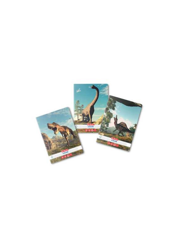 Caiet a5 48f patratele dino mania