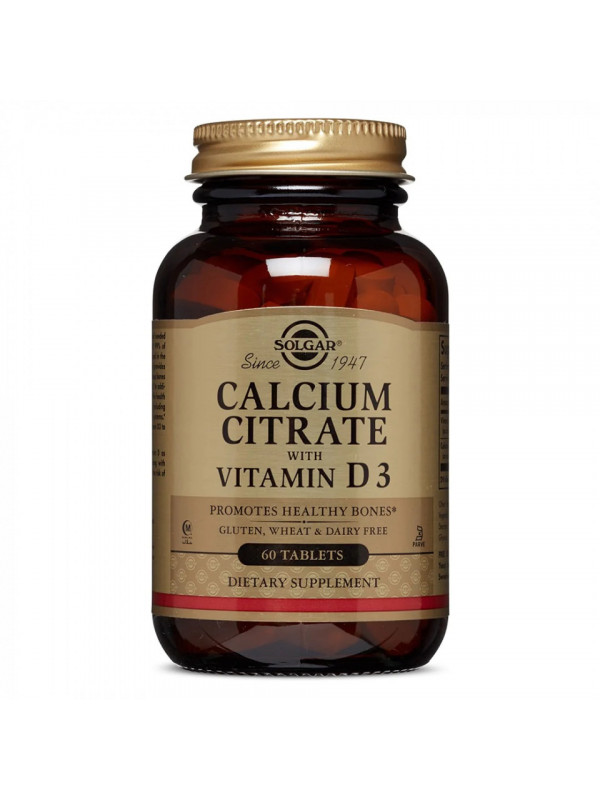 CALCIUM CITRATE 250MG+VIT.D3 60CPR