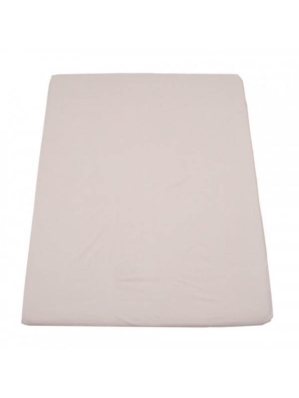 Cearceaf pat cu elastic 160x200 cm crem