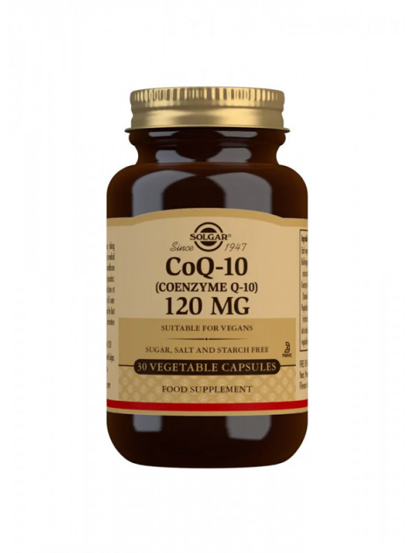 COENZYME Q-10 120mg 30veg caps SOLGAR