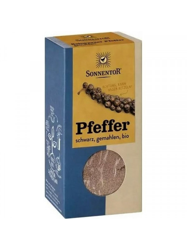 CONDIMENT - PIPER NEGRU MACINAT ECO 50gr SONNENTOR