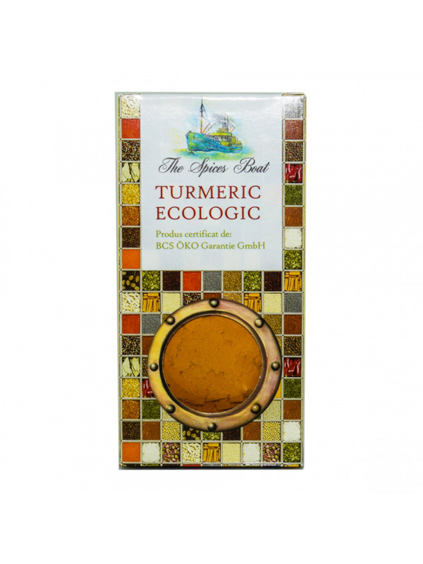 CONDIMENT-TURMERIC MACINAT ECO 40g THE SPICES BOAT