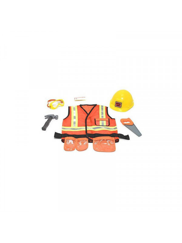 Costum de carnaval, rol de constructor, Melissa and Doug