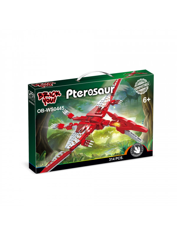 Dinozaur de jucarie - Seturi de constructie - Pterozaur (314 piese)