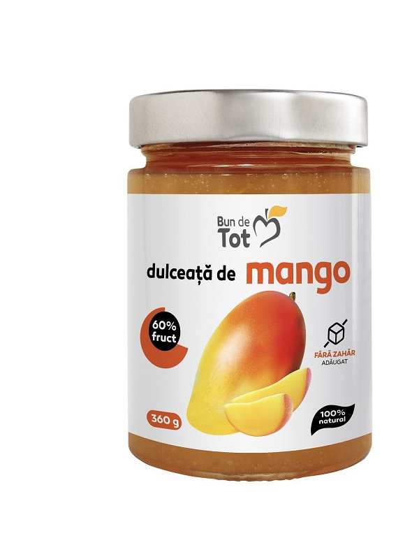 Dulceata de mango "bun de tot" 360g dacia plant