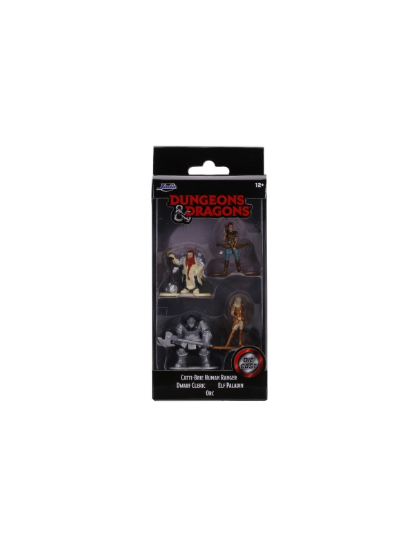 DUNGEONS DRAGONS SET 4 NANOFIGURINE 4CM