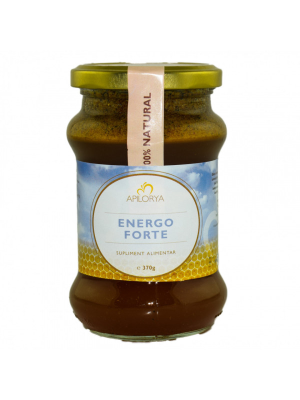 Energo forte 370gr miere, polen, propolis laptisor Jajin