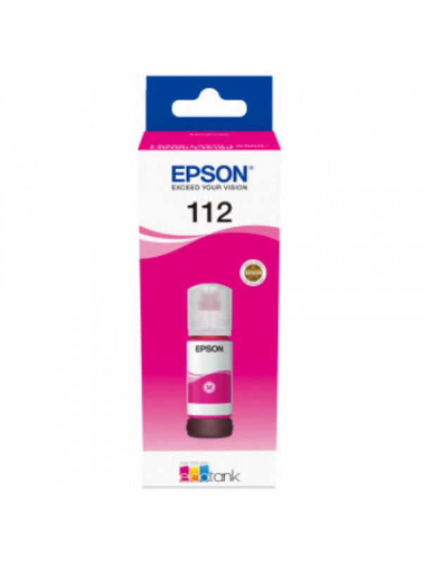Epson 112 pigment magenta ink bottle