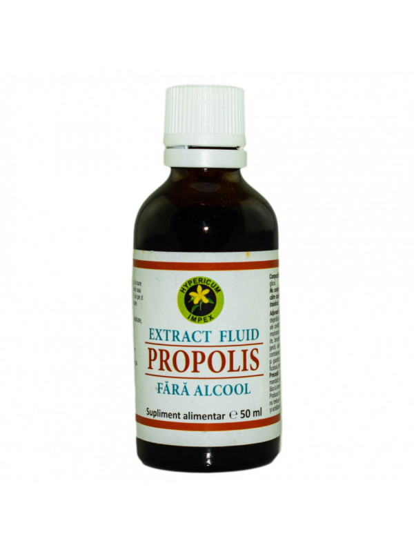 Extract propolis fara alcool 50ml hypericum