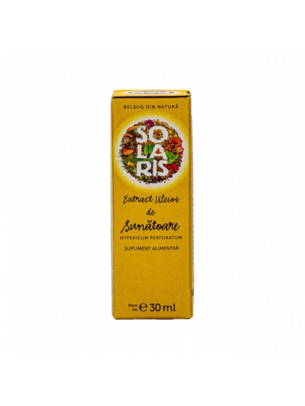 EXTRACT ULEIOS DE SUNATOARE 30ml SOLARIS