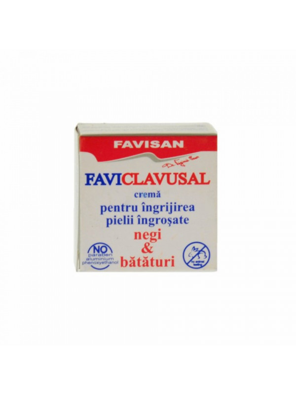 FAVICLAVUSAL CREMA PENTRU INGRIJIREA PIELII 10ml FAVISAN