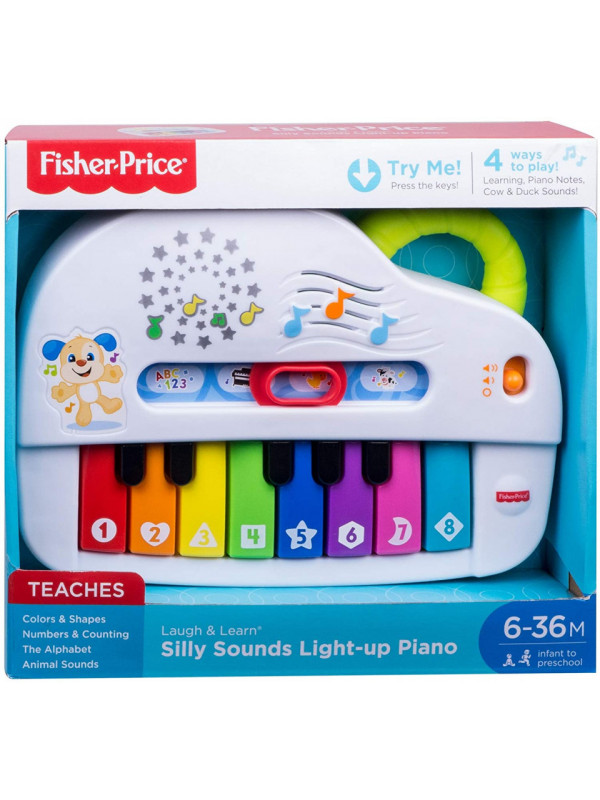 Fisher price pianul interactiv in limba romana