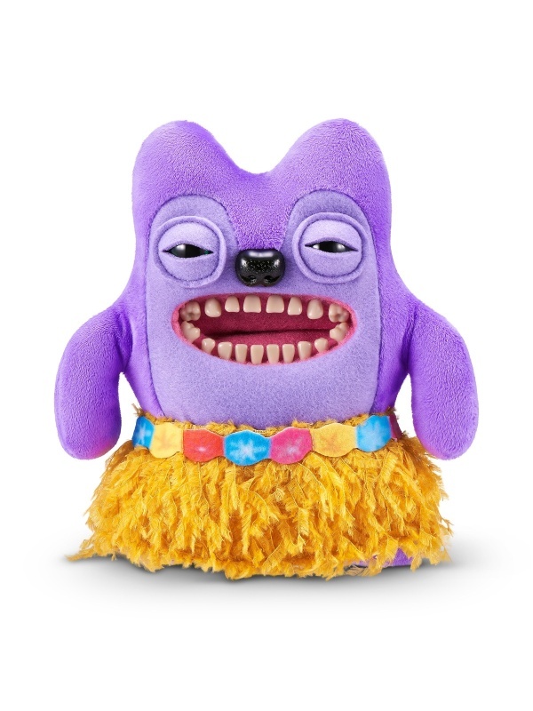 Fuggler - Jucarie de plus, 23 cm - Ciudateii in vacanta, Greedy Grinner - purple