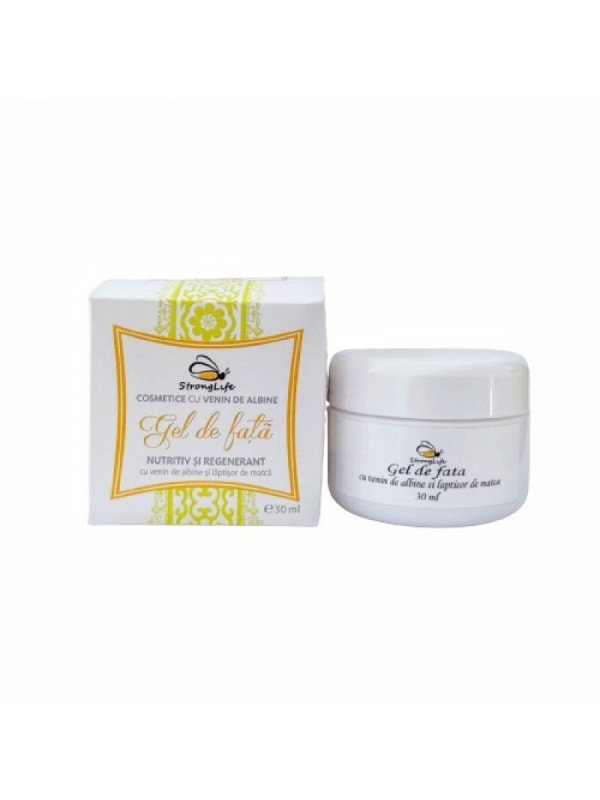 Gel de fata cu venin de albine si laptisor de matca - 30ml by Dr. Ing. Cornelia Dostetan Abalaru apicultor