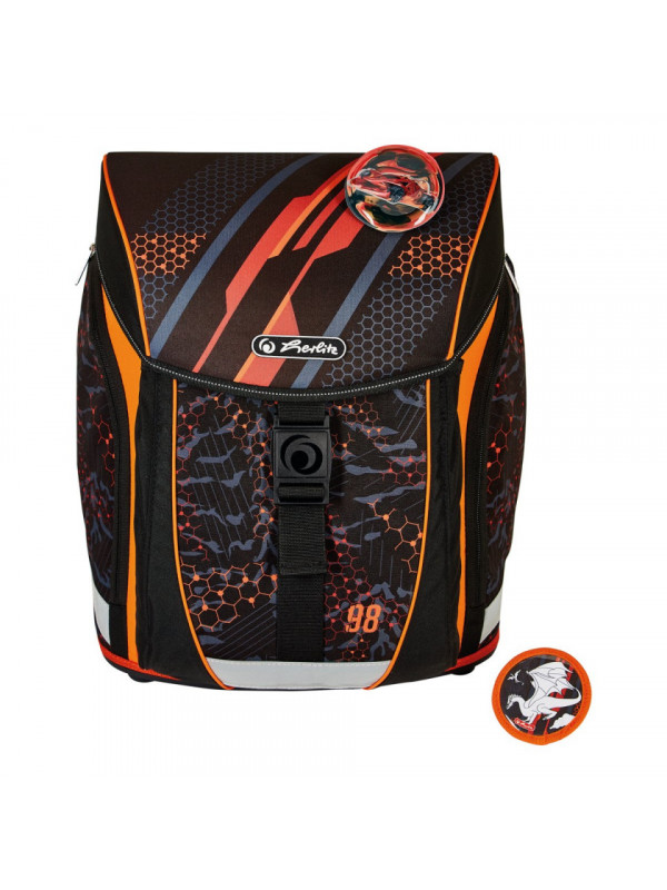 Ghiozdan neechipat filolight, motiv speed