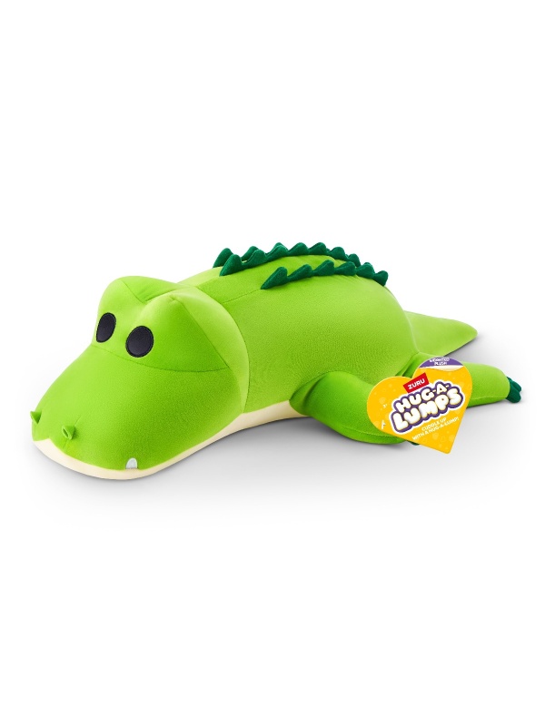 Hug a lumps - Jucarie de plus super-moale, Crocodile (Rocko), Crocodil