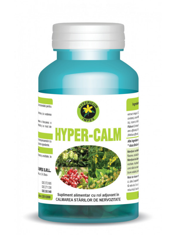 HYPER-CALM 60cps HYPERICUM