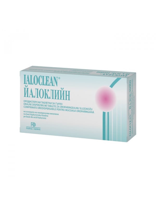 Ialoclean orodisp pt.mucoasa orofaringiana 30cpr