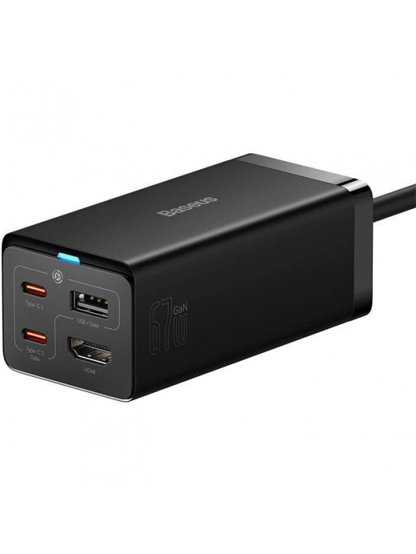 Incarcator Retea GaN5 Pro QC 67W, negru