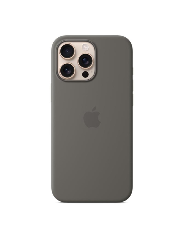 IPHONE 16 PRO MAX SI CASE STONE GRAY-ZML