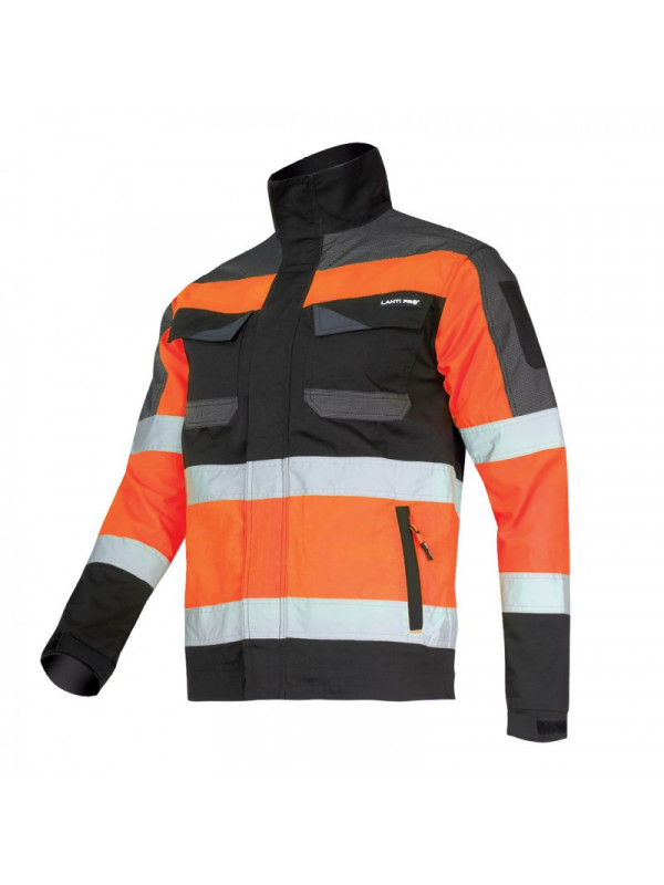 JACHETA REFLECTORIZANTA SLIM-FIT / PORTOCALIU - XL