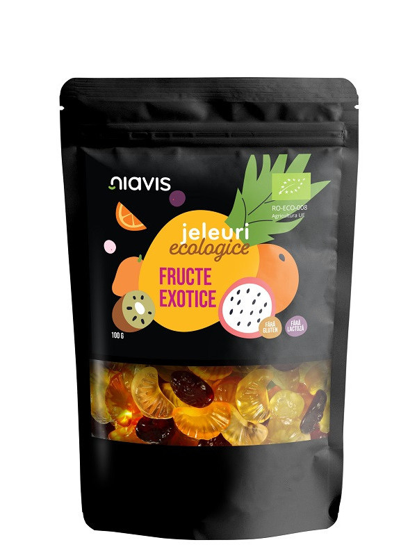 JELEURI ECOLOGICE "FRUCTE EXOTICE" 100GR