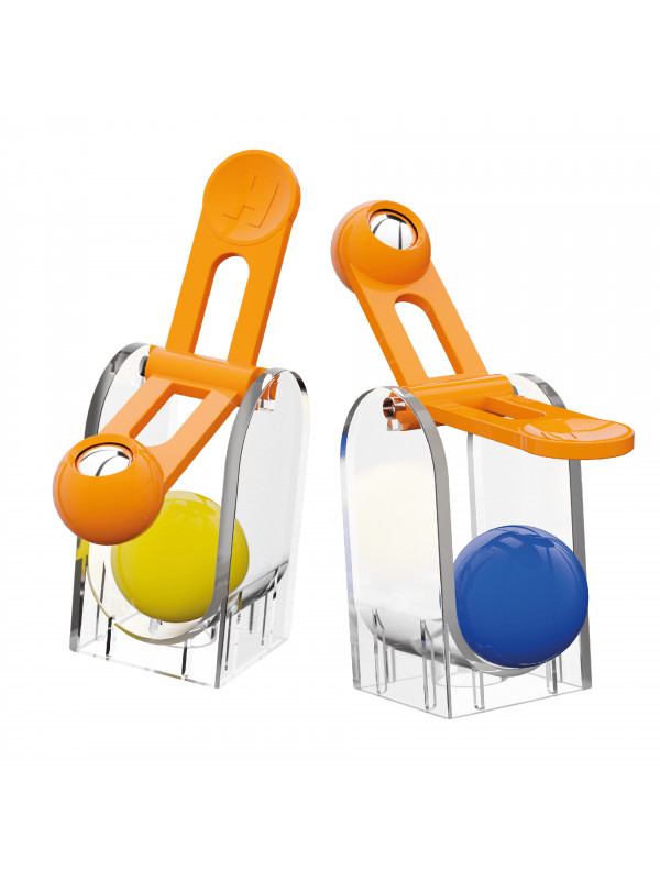 Jucarie copii Marble Run Hubelino - extensie ciocan gravitational (6 piese)