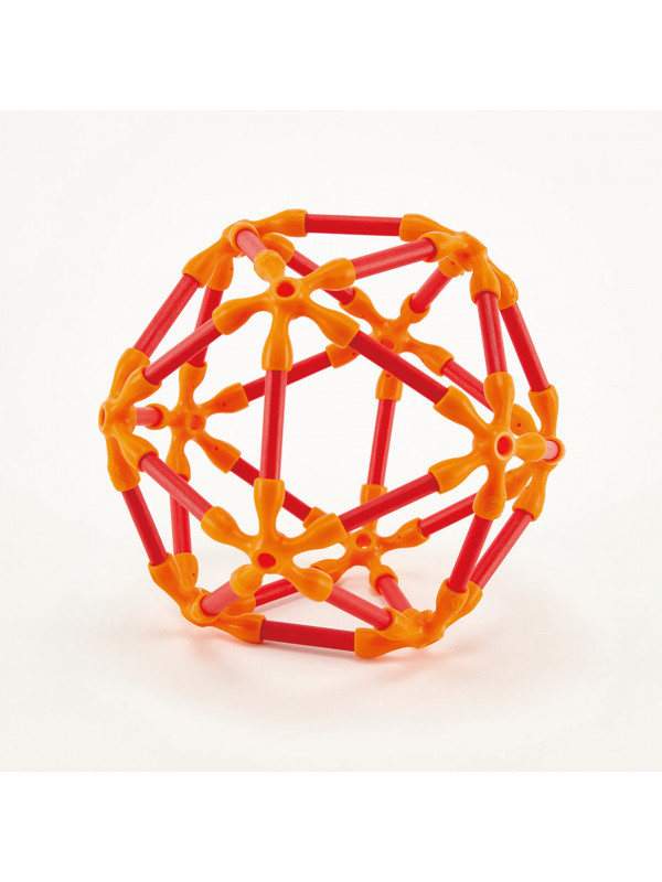 Jucarie din bambus Flexistix - Kit creativ (66 piese)