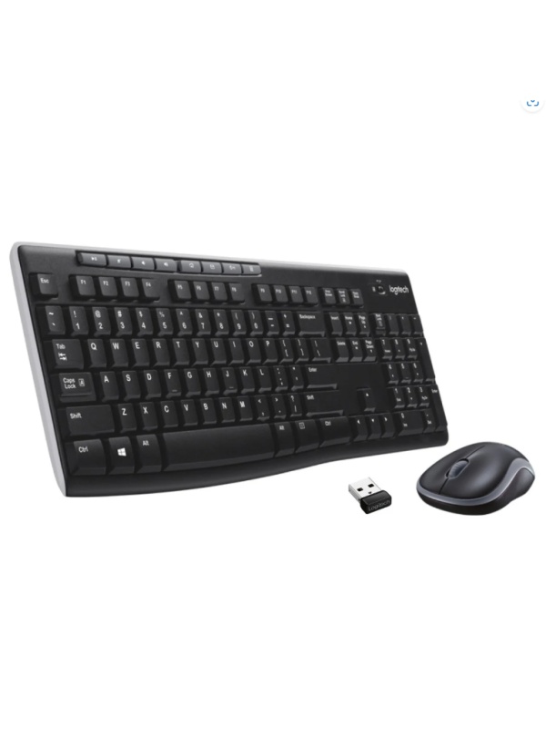 Kit Logitech MK270 Wireless, negru