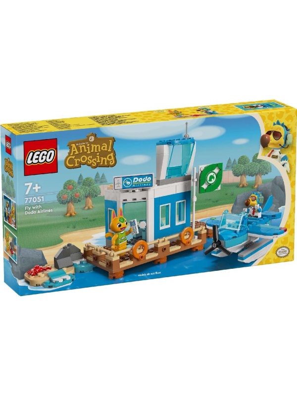 LEGO ANIMAL CROSSING ZBOARA CU DODO AIRLINES 77051