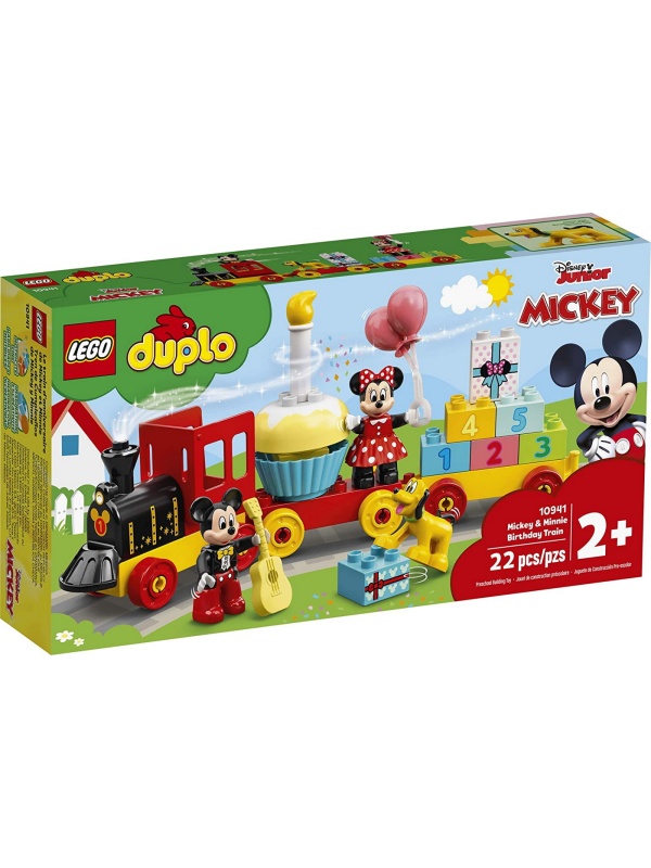 LEGO DUPLO TRENUL ZILEI ANIVERSARE MICKEY SI MINNIE 10941