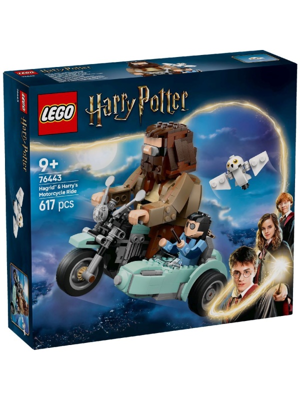 LEGO HARRY POTTER TM HAGRID SI HARRY PE MOTOCICLETA 76443